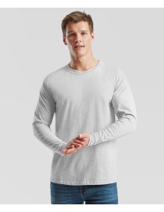 F-SS434-T-shirt Iconic 195 Ringspun Premium à manches longues 2